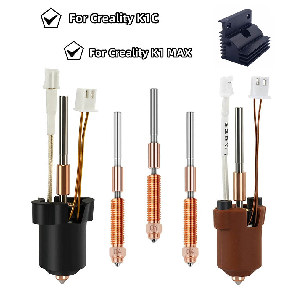 High Flow Ceramic Hotend - طقم هوت إند لطابعات كرياليتي K1/K1C/K1