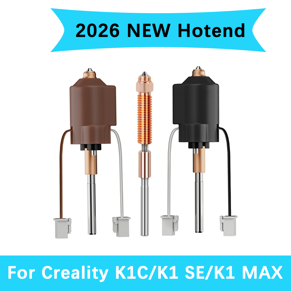 High Flow Ceramic Hotend - جديد 2026 K1 MAX Hotend لطابعات