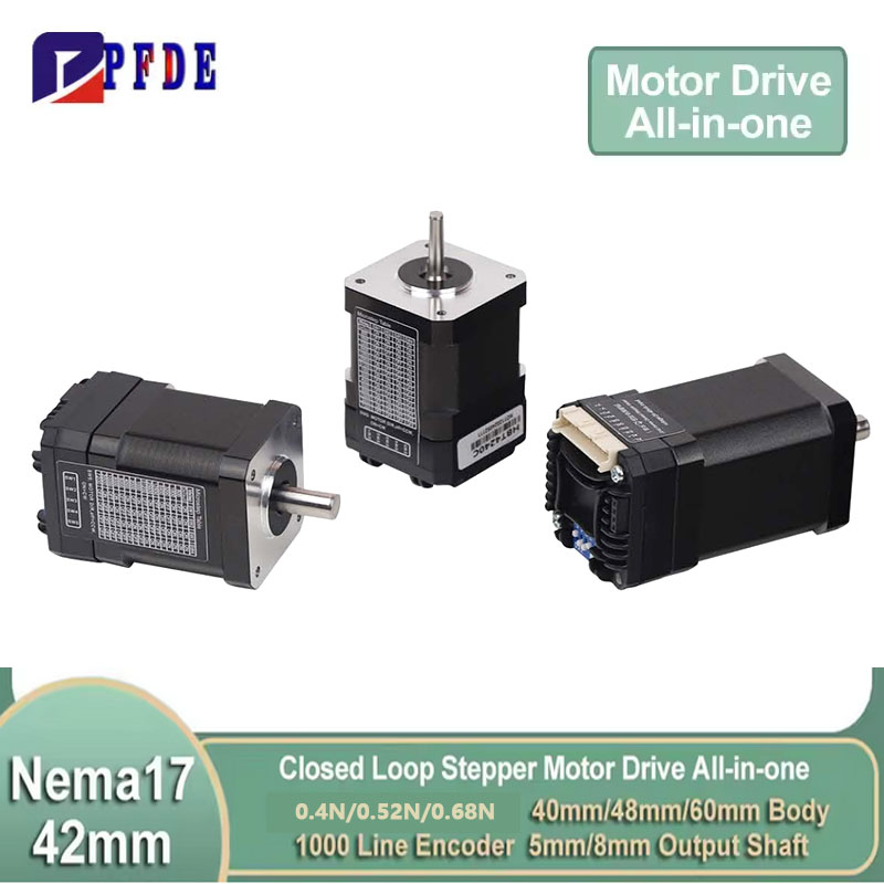 Closed Loop Stepper Motor Nema 17 - Nema17 محرك متدرج بحلقة مغلقة محرك