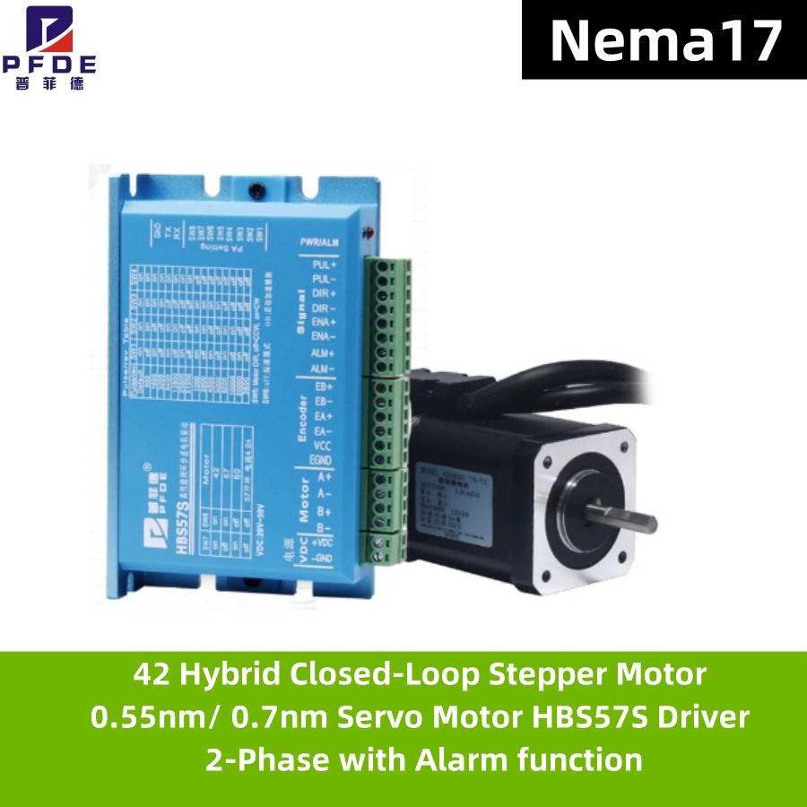 Closed Loop Stepper Motor Nema 17 - محرك سيرفو هجين Nema17 42 ذو