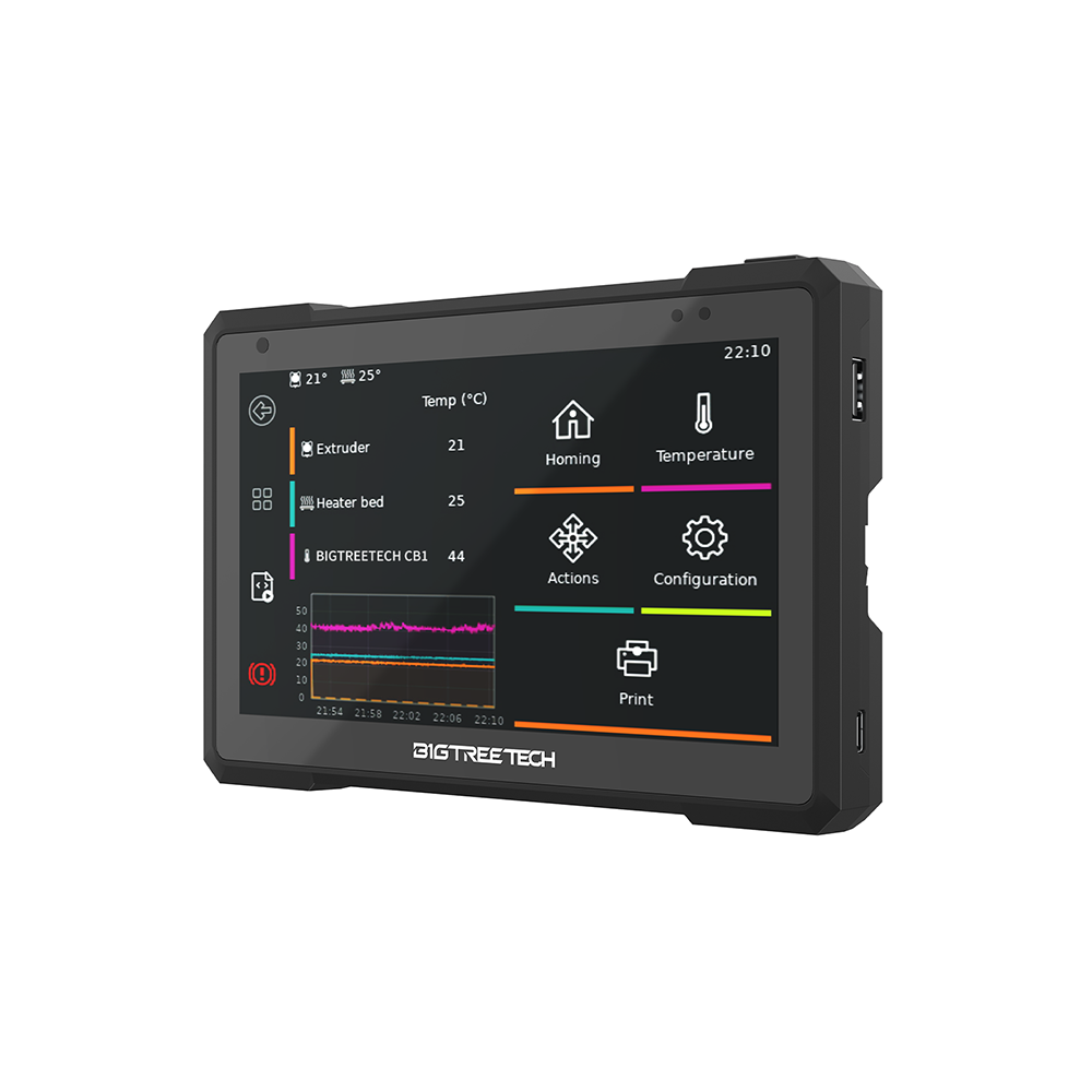 شاشة لمس BIGTREETECH Pad 7 IPS - مراجعة Klipper Pad 7 Inch وسعره