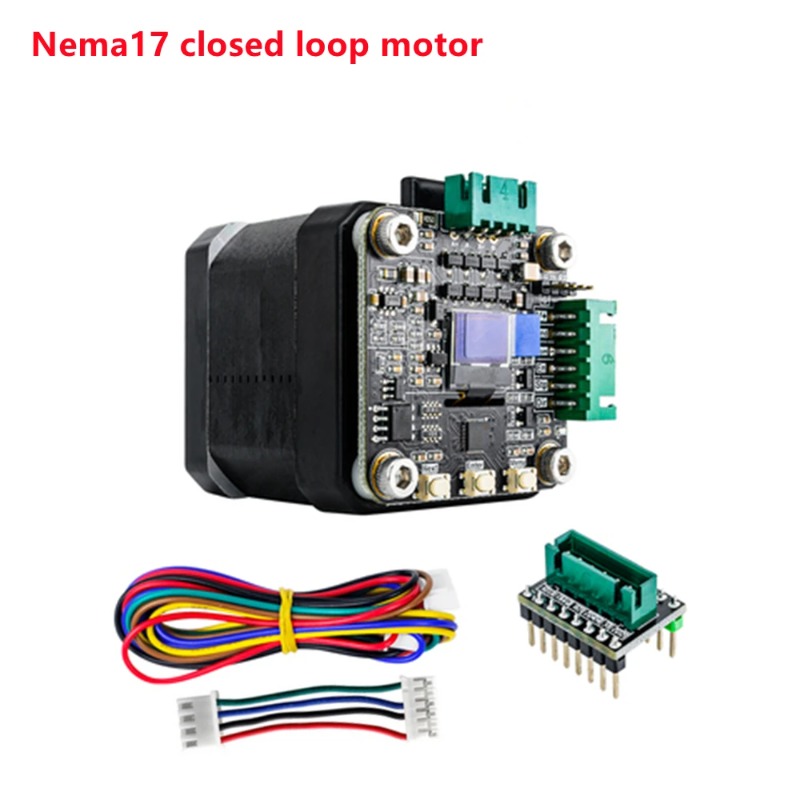 وحدة تحكم محرك خطوي بحلقة مغلق - مراجعة Closed Loop Stepper Motor Nema 17 وسعره