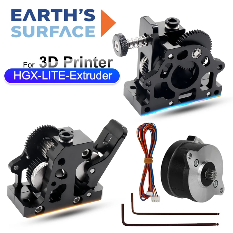محرك HGX LITE ثنائي التروس من  - مراجعة Direct Drive Dual Gear Extruder High Speed وسعره
