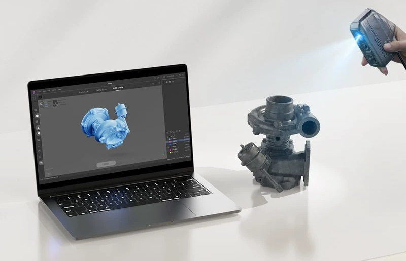 ماسح ضوئي ثلاثي الأبعاد عالي ا - مراجعة Handheld 3D Scanner High Precision وسعره